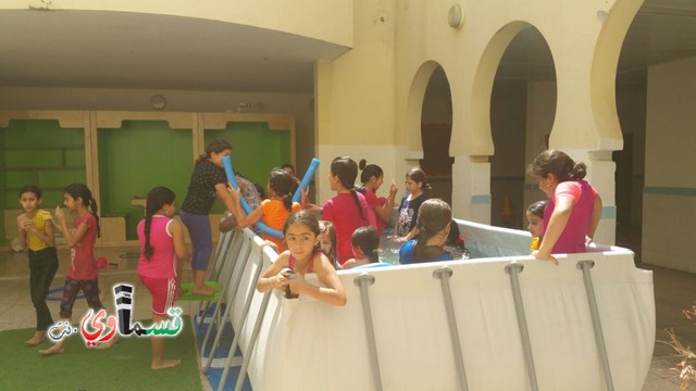  كفرقاسم : اليوم الثاني لصيف الصداقة في مدرسة جنة ابن رشد 